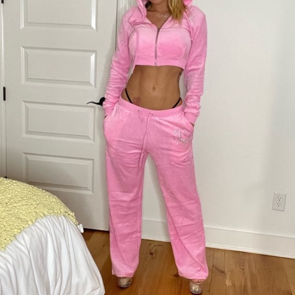 Dolls Kill Other - NWT Pink Velour Tracksuit from Dolls Kill